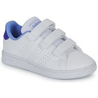Cipők Gyerek Rövid szárú edzőcipők Adidas Sportswear ADVANTAGE CF C Fehér / Kék
