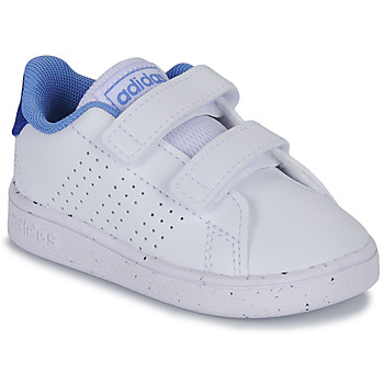Cipők Gyerek Rövid szárú edzőcipők Adidas Sportswear ADVANTAGE CF I Fehér / Kék