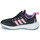 Cipők Lány Rövid szárú edzőcipők Adidas Sportswear FortaRun 2.0 EL K Fekete  / Rózsaszín