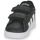 Cipők Gyerek Rövid szárú edzőcipők Adidas Sportswear GRAND COURT 2.0 CF Fekete  / Fehér