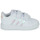 Cipők Lány Rövid szárú edzőcipők Adidas Sportswear GRAND COURT 2.0 CF Fehér / Rózsaszín / Halvány