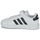 Cipők Gyerek Rövid szárú edzőcipők Adidas Sportswear GRAND COURT 2.0 EL Fehér / Fekete 