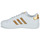 Cipők Lány Rövid szárú edzőcipők Adidas Sportswear GRAND COURT 2.0 K Fehér / Arany
