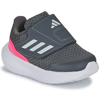Cipők Lány Futócipők Adidas Sportswear RUNFALCON 3.0 AC I Szürke / Rózsaszín