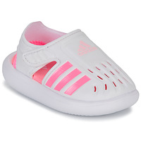 Cipők Lány Szandálok / Saruk Adidas Sportswear WATER SANDAL I Fehér / Rózsaszín