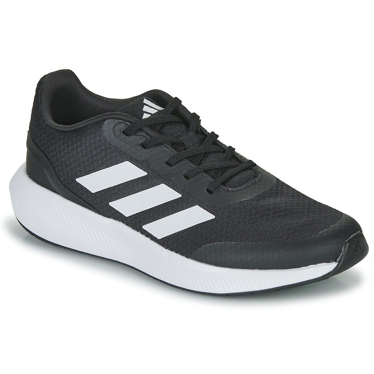 Cipők Gyerek Rövid szárú edzőcipők Adidas Sportswear RUNFALCON 3.0 K Fekete  / Fehér