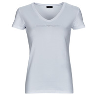 Ruhák Női Rövid ujjú pólók Emporio Armani T-SHIRT V NECK Fehér