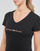 Ruhák Női Rövid ujjú pólók Emporio Armani T-SHIRT Fekete 