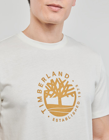 Timberland SS Refibra Logo Graphic Tee Regular Fehér
