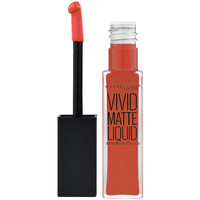 szepsegapolas Női Rúzs Maybelline New York Vivid Matte Liquid Lipstick - 25 Orange Shot Narancssárga