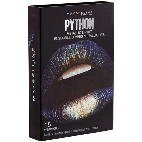 szepsegapolas Női Szemfesték paletták Maybelline New York Python Metallic Lipstick Kit - 15 Venomous Más