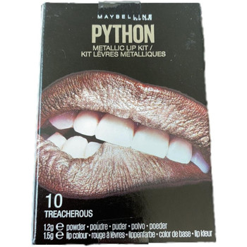 szepsegapolas Női Szemfesték paletták Maybelline New York Python Metallic Lipstick Kit - 10 Treacherous Más