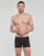 Fehérnemű Férfi Boxerek Adidas Sportswear ACTIVE FLEX COTTON 3 STRIPES PACK X3 Fekete 