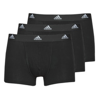 Fehérnemű Férfi Boxerek Adidas Sportswear ACTIVE FLEX COTTON PACK X3 Fekete 