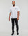 Ruhák Férfi Rövid ujjú pólók New Balance MT33582-WT Fehér