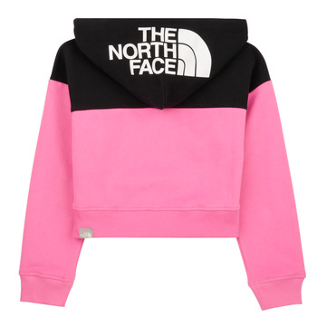 The North Face Girls Drew Peak Crop P/O Hoodie Rózsaszín / Fekete 