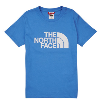 Ruhák Fiú Rövid ujjú pólók The North Face Boys S/S Easy Tee Kék