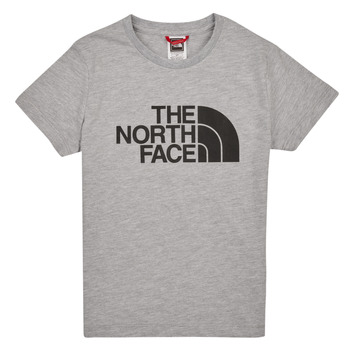 Ruhák Fiú Rövid ujjú pólók The North Face Boys S/S Easy Tee Szürke / Tiszta