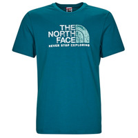 Ruhák Férfi Rövid ujjú pólók The North Face S/S Rust 2 Tee Kék