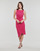 Ruhák Női Rövid ruhák Lauren Ralph Lauren JILFINA-SLEEVELESS-DAY DRESS Rózsaszín