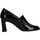 Cipők Női Mokkaszínek Paolo Mattei GIUSY 75 09 Fekete 