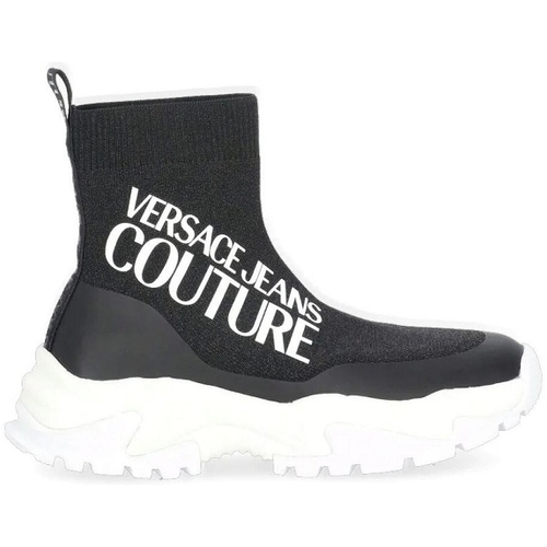 Cipők Női Divat edzőcipők Versace Jeans Couture 73VA3SV5 Fekete 