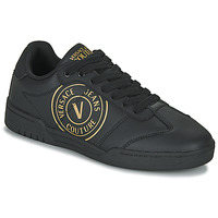 Cipők Férfi Rövid szárú edzőcipők Versace Jeans Couture 74YA3SD1 Fekete  / Arany