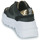 Cipők Női Rövid szárú edzőcipők Versace Jeans Couture 74VA3SC2-ZP230 Fekete  / Arany