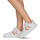 Cipők Női Rövid szárú edzőcipők hummel ST POWER PLAY WOMEN Fehér / Narancssárga / Rózsaszín