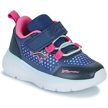 Cipők Lány Rövid szárú edzőcipők Kangaroos K-IQ Swatch EV Tengerész / Rózsaszín