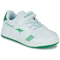 Cipők Gyerek Rövid szárú edzőcipők Kangaroos K-CP Boom EV Fehér / Zöld