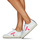 Cipők Női Rövid szárú edzőcipők OTA KELWOOD Fehér / Rózsaszín / Fluoreszkáló