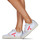 Cipők Női Rövid szárú edzőcipők OTA SANSAHO Fehér / Rózsaszín / Fluoreszkáló