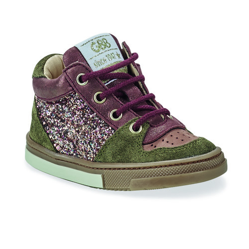 Cipők Lány Magas szárú edzőcipők GBB ROMELINE Zöld