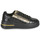 Cipők Női Rövid szárú edzőcipők Replay GWZ4N.C0007S003 Fekete  / Arany
