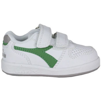 Cipők Gyerek Divat edzőcipők Diadora 101.173302 01 C1931 White/Peas cream Zöld