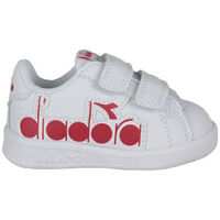 Cipők Gyerek Divat edzőcipők Diadora 101.176276 01 C0823 White/Ferrari Red Italy Piros