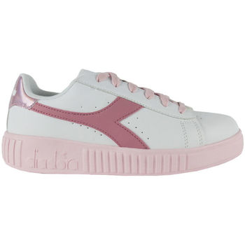 Cipők Gyerek Divat edzőcipők Diadora 101.176595 01 C0237 White/Sweet pink Rózsaszín