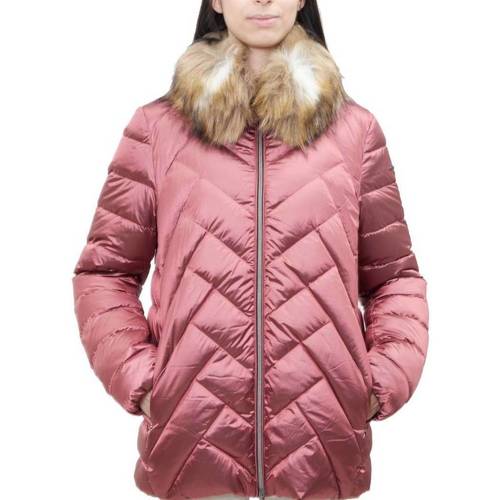 Ruhák Női Kabátok Geox W BLENDA MID JKT Rózsaszín