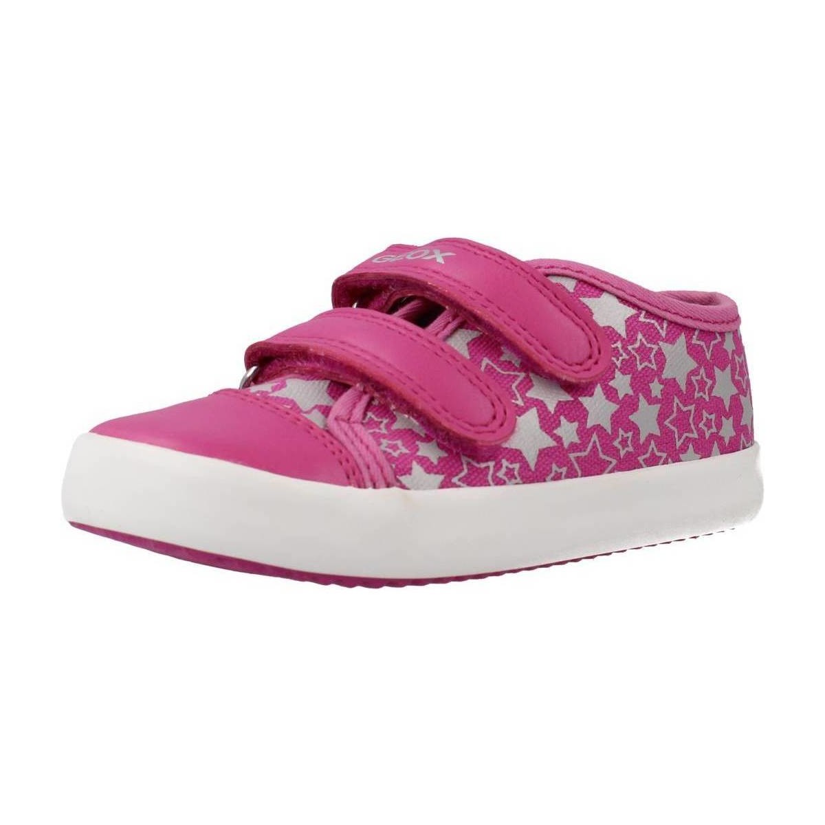 Cipők Lány Rövid szárú edzőcipők Geox B GISLI GIRL Rózsaszín