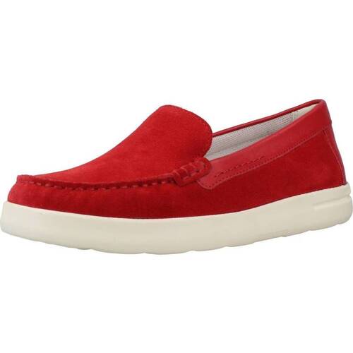 Cipők Női Mokkaszínek Geox D XAND 2J Piros
