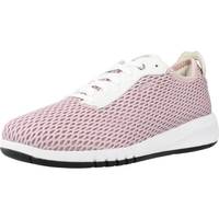Cipők Divat edzőcipők Geox D AERANTIS Rózsaszín