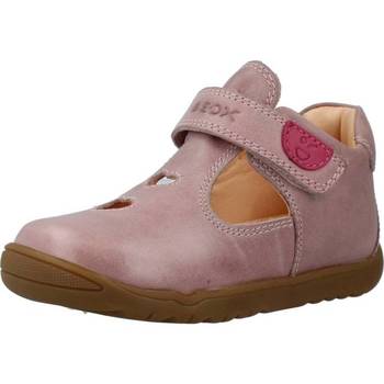 Cipők Lány Oxford cipők & Bokacipők Geox B MACCHIA GIRL Rózsaszín