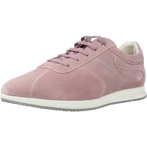 Cipők Divat edzőcipők Geox D AVERY Rózsaszín