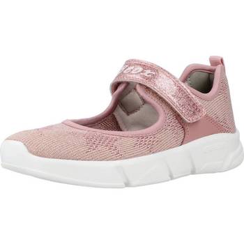 Cipők Lány Rövid szárú edzőcipők Geox J ARIL GIRL F Rózsaszín