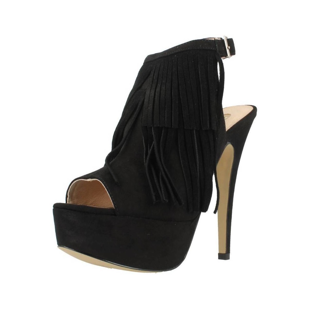 Cipők Női Szandálok / Saruk La Strada 61857 Fekete 