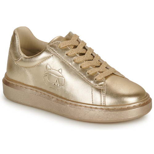 Cipők Lány Rövid szárú edzőcipők Karl Lagerfeld Z19115 Arany