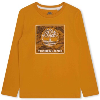 Ruhák Fiú Rövid ujjú pólók Timberland T25U36-575-J Citromsárga