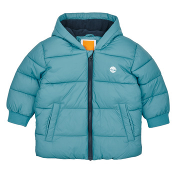 Ruhák Fiú Steppelt kabátok Timberland T60014-875-B Kék