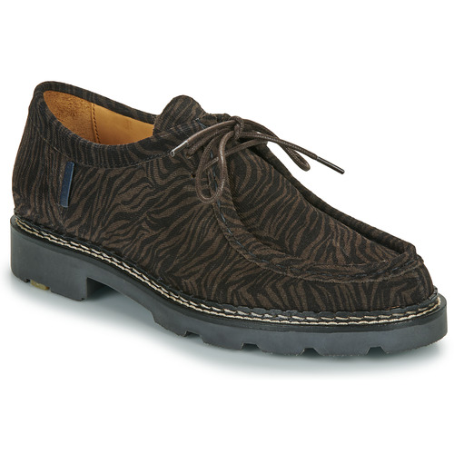 Cipők Női Oxford cipők Pellet MACHA Kecske / Zebra / Csokoládé